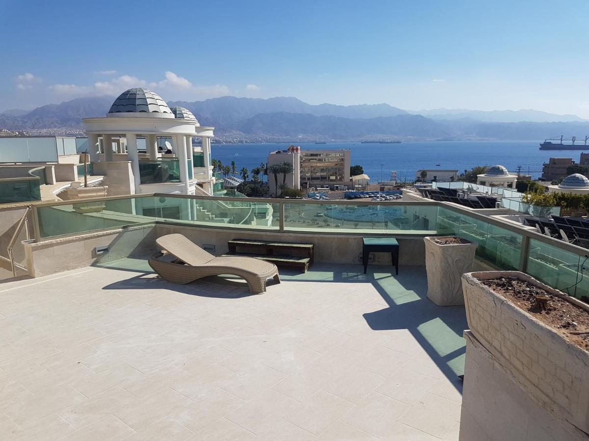La-Palmore Luxury Apart-Residense Resort With Pool First Line Sea Side Eilat Ngoại thất bức ảnh